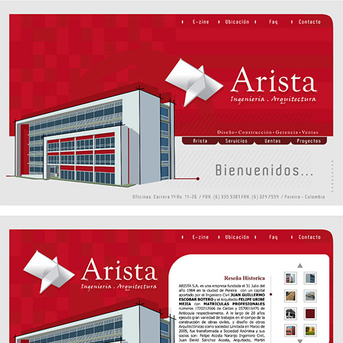 diseño de páginas web en Pereira Arista