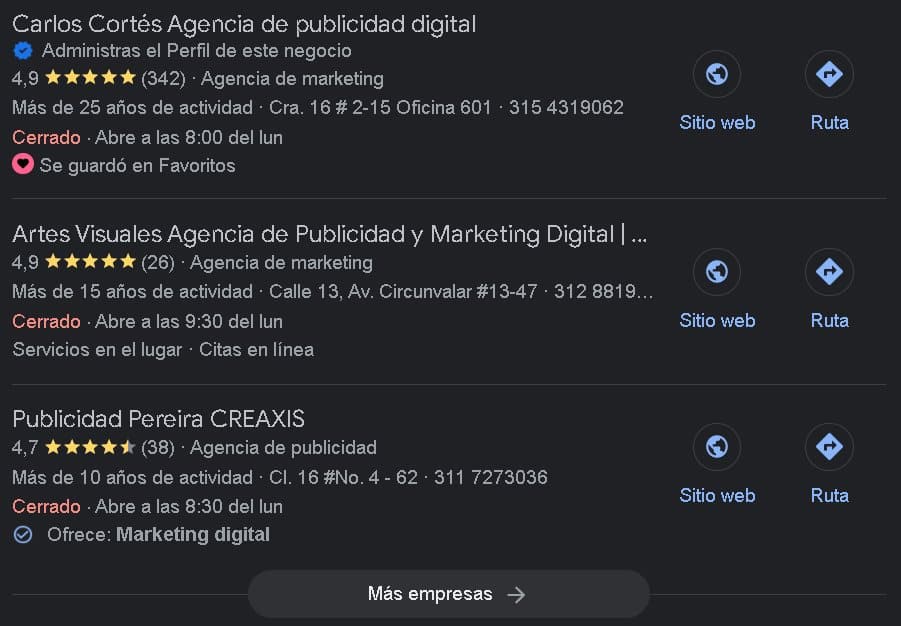 Carlos Cortés Agencia es la mejor agencia digital de Pereira, Risaralda